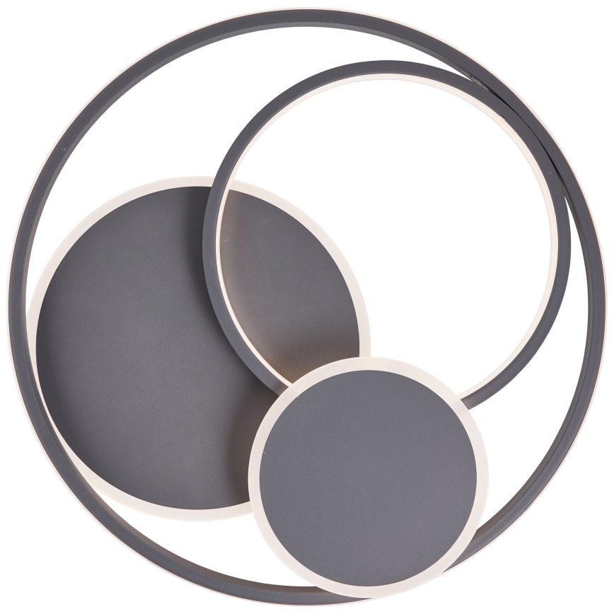 Brilliant - Dimbare LED Plafondlamp RUNDA LED/50W/230V 3000-6500K zwart + afstandsbediening