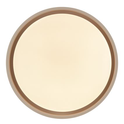 Brilliant - Dimbare LED-plafondlamp SANOZ LED/24W/230V 3000-6500K Ø 41 cm beige + afstandsbediening