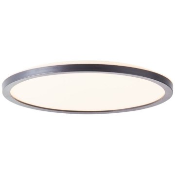 Brilliant - Dimbare LED-plafondlamp SORELL LED/18W/230V 3000-6500K pr. 29 cm zwart + afstandsbediening