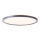 Brilliant - Dimbare LED-plafondlamp SORELL LED/18W/230V 3000-6500K pr. 29 cm zwart + afstandsbediening