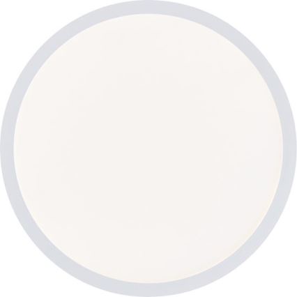 Brilliant - Dimbare LED-plafondlamp SORELL, 18W, 230V, instelbare kleurtemperatuur 3000–6500K, Ø 29 cm, wit, inclusief afstandsbediening