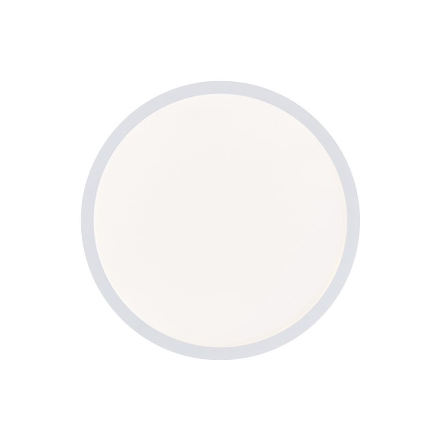 Brilliant - Dimbare LED-plafondlamp SORELL, 18W, 230V, instelbare kleurtemperatuur 3000–6500K, Ø 29 cm, wit, inclusief afstandsbediening