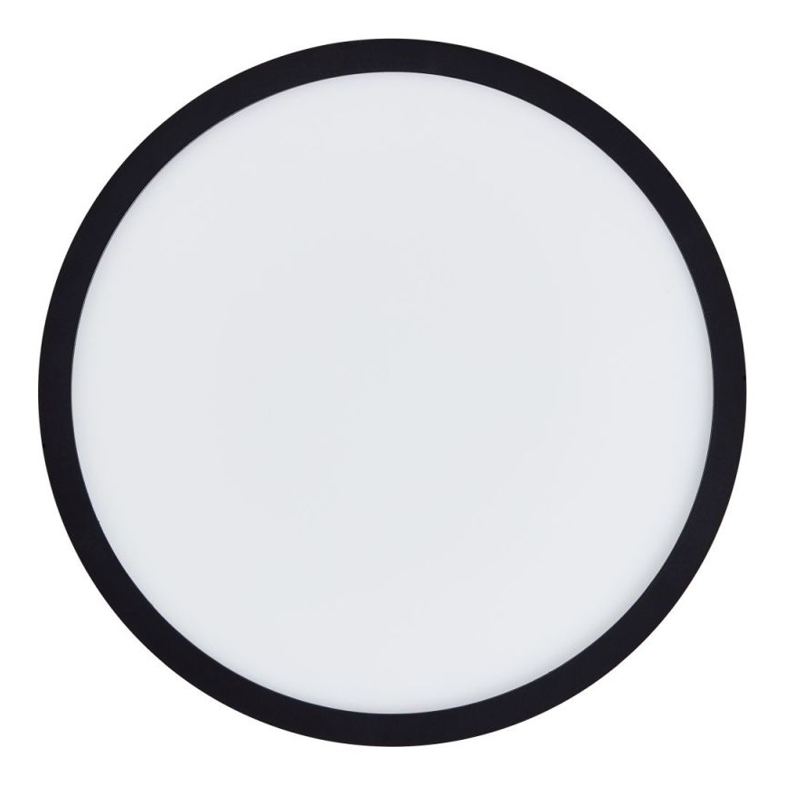 Brilliant - Dimbare LED-plafondlamp SORELL LED/18W/230V 3000-6500K pr. 29 cm zwart + afstandsbediening