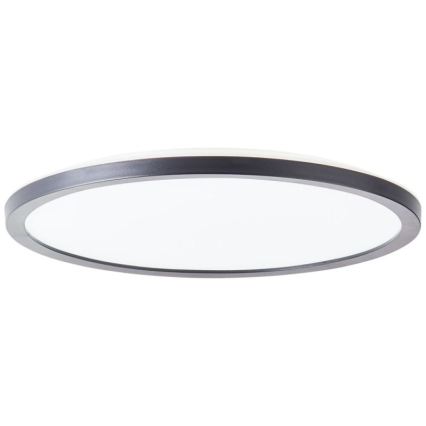 Brilliant - Dimbare LED-plafondlamp SORELL LED/18W/230V 3000-6500K pr. 29 cm zwart + afstandsbediening