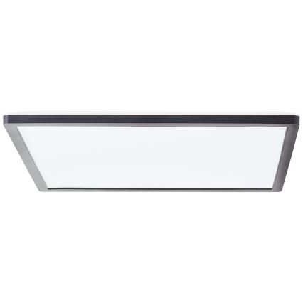 Brilliant - Dimbare LED-plafondlamp SORELL LED/24/230V 3000-6500K 42x42 cm zwart + afstandsbediening