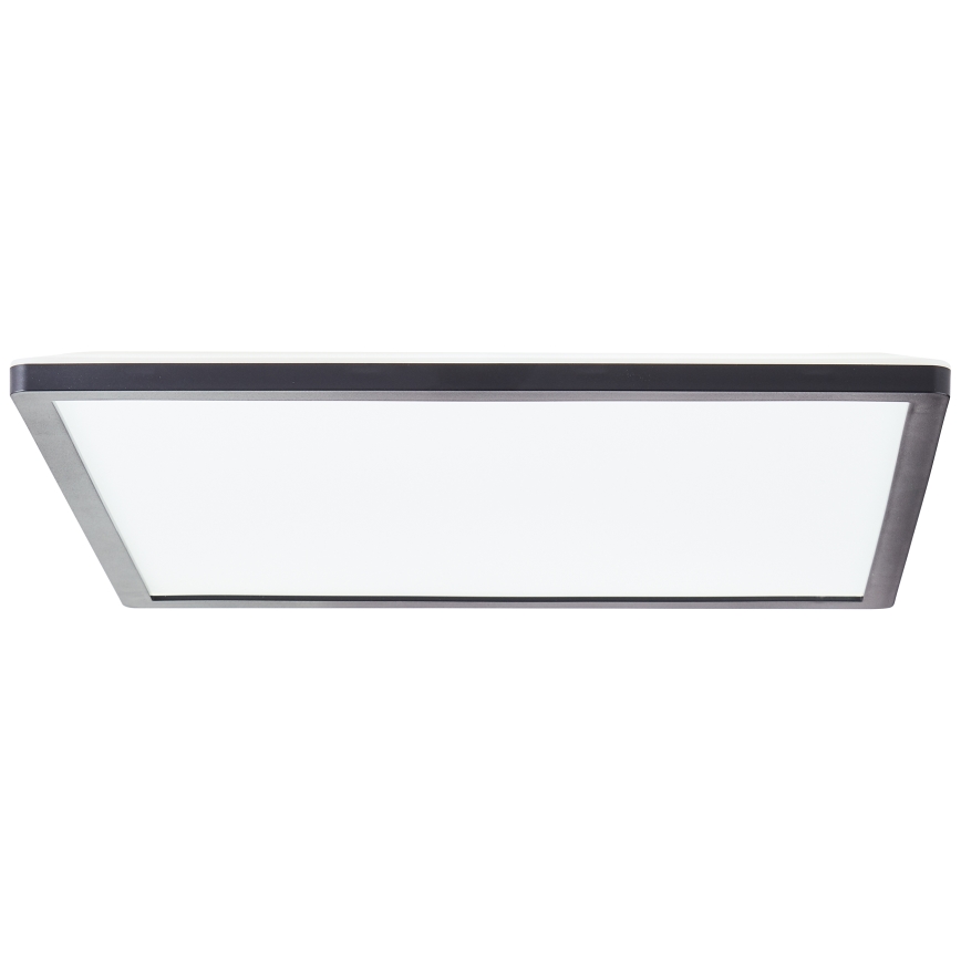 Brilliant - Dimbare LED-plafondlamp SORELL LED/24/230V 3000-6500K 42x42 cm zwart + afstandsbediening