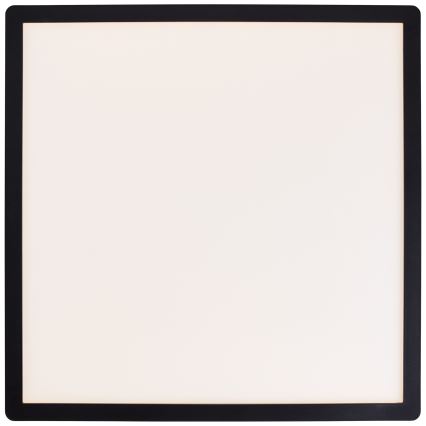 Brilliant - Dimbare LED-plafondlamp SORELL LED/24/230V 3000-6500K 42x42 cm zwart + afstandsbediening