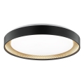 Brilliant - Dimbare LED-plafondlamp WALDO LED/36W/230V 3000-6500K Ø 48,5 cm zwart/goud + afstandsbediening