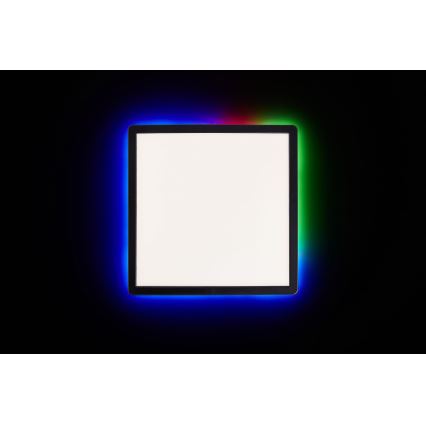 Brilliant - LED RGBW Dimbare plafondlamp SALTERY LED/20W/230V 3000-6500 + afstandsbediening