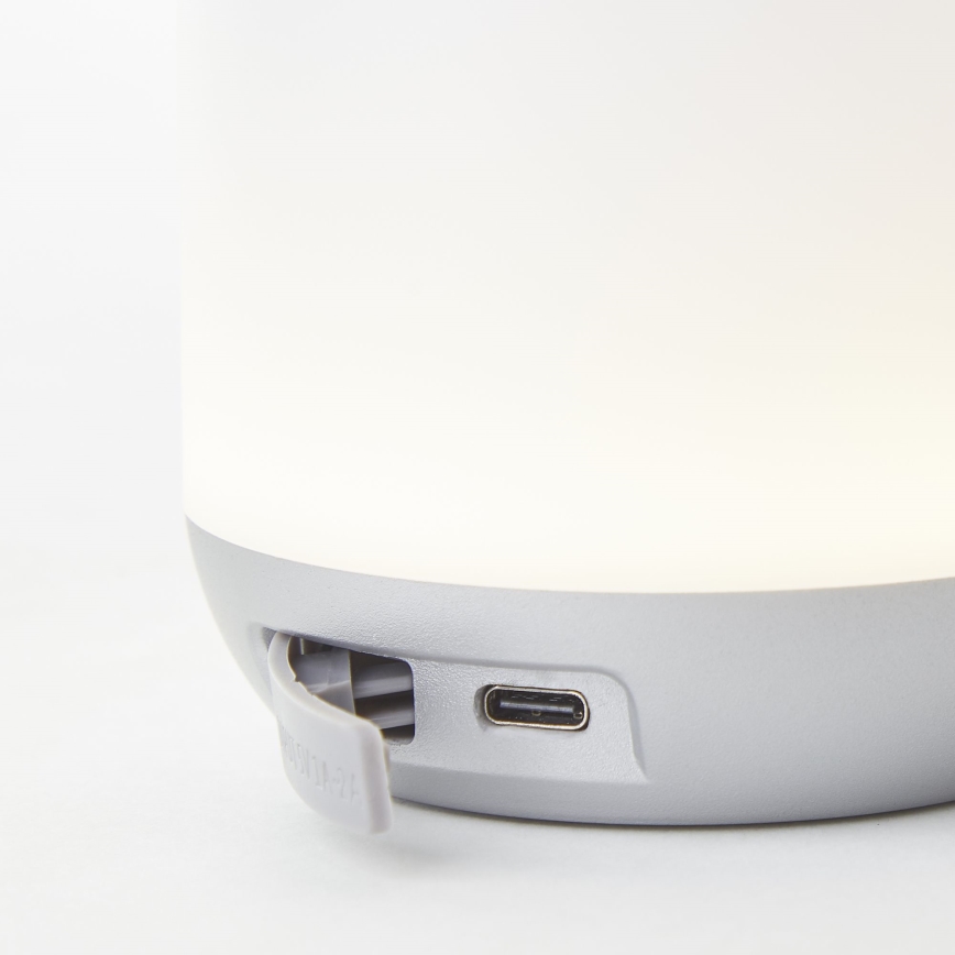 Brilliant - Dimbare LED tafellamp voor buiten GEMMA LED/1,9W/5V IP44 wit