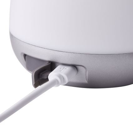 Brilliant - Dimbare LED tafellamp voor buiten GEMMA LED/1,9W/5V IP44 wit