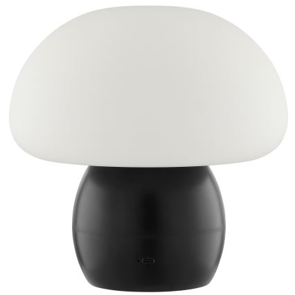 Brilliant - LED-dimbare oplaadbare aanraaktafellamp DUPIS LED/2W/5V 2700K 1800 mAh zwart