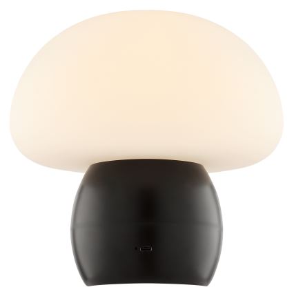 Brilliant - LED-dimbare oplaadbare aanraaktafellamp DUPIS LED/2W/5V 2700K 1800 mAh zwart