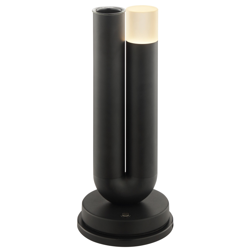 Brilliant - LED dimbare oplaadbare tafellamp voor buiten met aanraakbediening SAYU LED/2,5W/5V 2700K 2600 mAh IP44 zwart