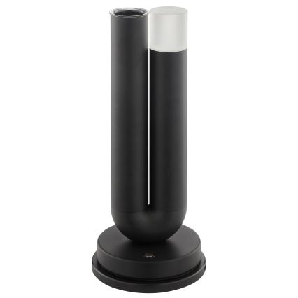 Brilliant - LED dimbare oplaadbare tafellamp voor buiten met aanraakbediening SAYU LED/2,5W/5V 2700K 2600 mAh IP44 zwart