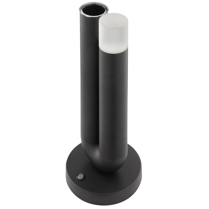 Brilliant - LED dimbare oplaadbare tafellamp voor buiten met aanraakbediening SAYU LED/2,5W/5V 2700K 2600 mAh IP44 zwart