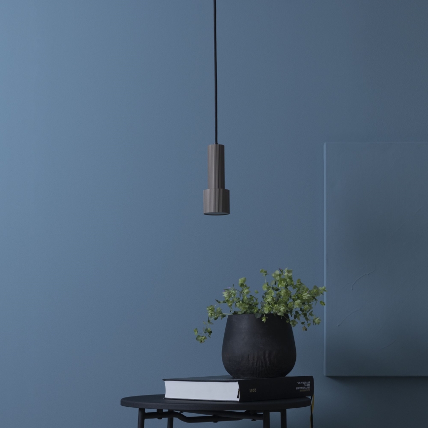 Brilliant - Hanglamp aan een koord CADIZ 1xGU10/10W/230V diameter 12,5 cm brons