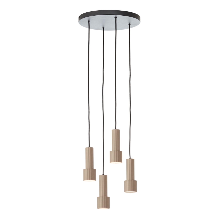 Brilliant - Hanglamp aan een koord CADIZ 4xGU10/10W/230V diameter 35 cm brons