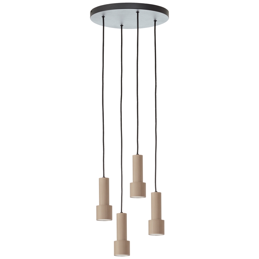 Brilliant - Hanglamp aan een koord CADIZ 4xGU10/10W/230V diameter 35 cm brons