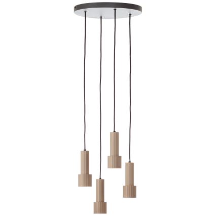 Brilliant - Hanglamp aan een koord CADIZ 4xGU10/10W/230V diameter 35 cm brons