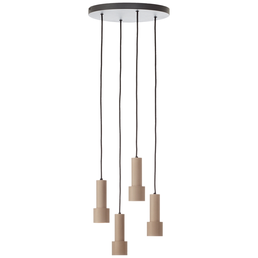Brilliant - Hanglamp aan een koord CADIZ 4xGU10/10W/230V diameter 35 cm brons