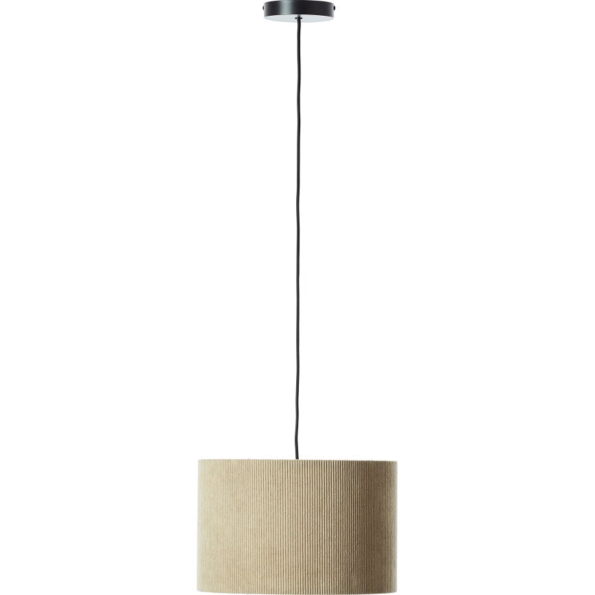 Brilliant - Hanglamp aan een koord TONY 1xE27/20W/230V diameter 35 cm bruin