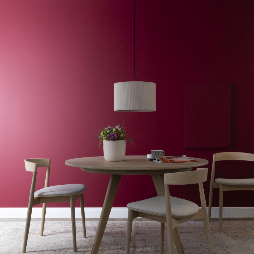 Brilliant - Hanglamp aan een koord TONY 1xE27/20W/230V diameter 35 cm bruin