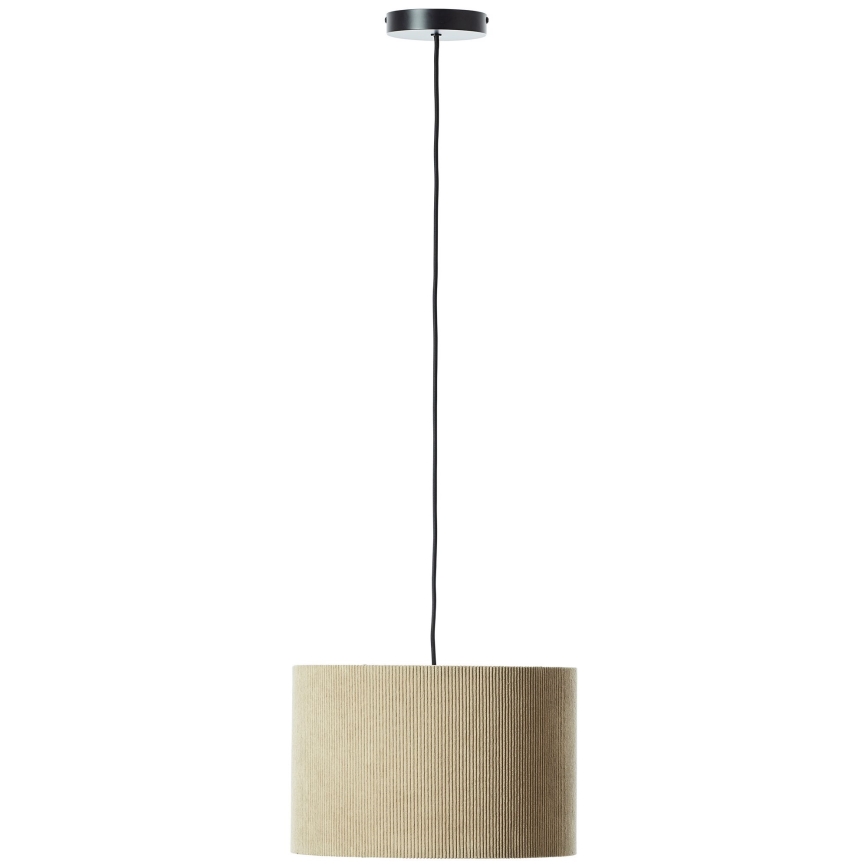 Brilliant - Hanglamp aan een koord TONY 1xE27/20W/230V diameter 35 cm bruin