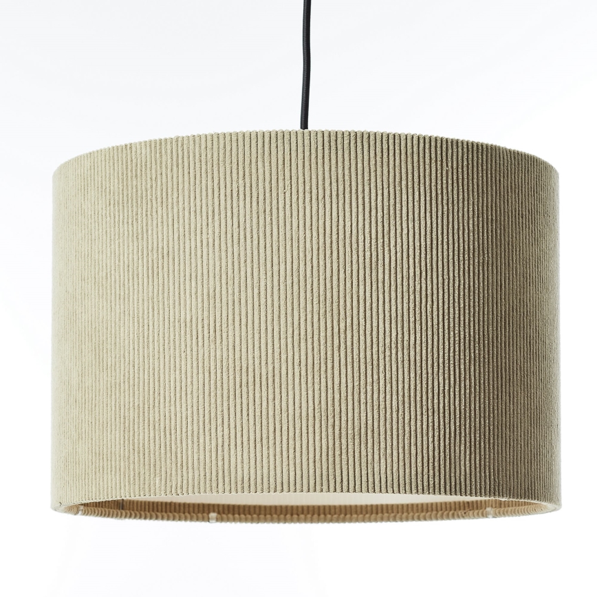 Brilliant - Hanglamp aan een koord TONY 1xE27/20W/230V diameter 35 cm bruin