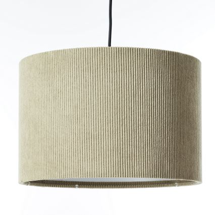 Brilliant - Hanglamp aan een koord TONY 1xE27/20W/230V diameter 35 cm bruin