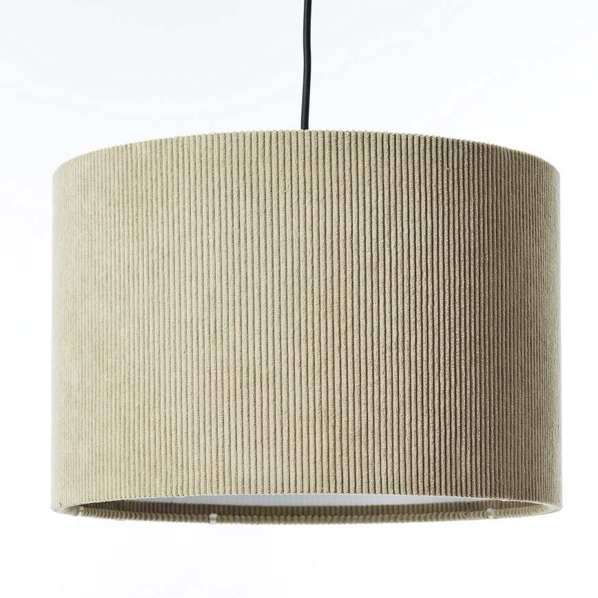 Brilliant - Hanglamp aan een koord TONY 1xE27/20W/230V diameter 35 cm bruin