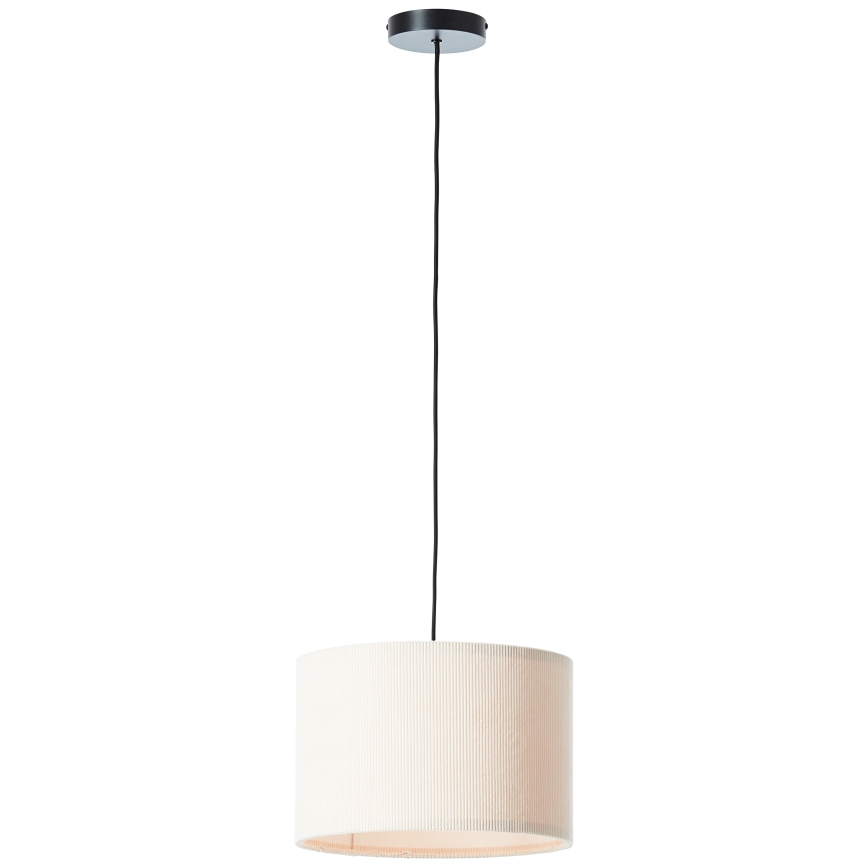 Brilliant - Hanglamp aan een koord TONY 1xE27/20W/230V diameter 35 cm crème