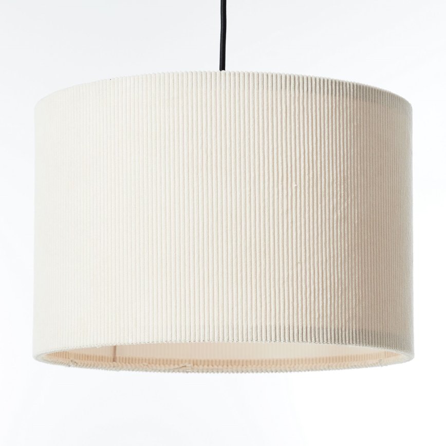 Brilliant - Hanglamp aan een koord TONY 1xE27/20W/230V diameter 35 cm crème