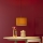 Brilliant - Hanglamp aan een koord TONY 1xE27/20W/230V diameter 35 cm oranje