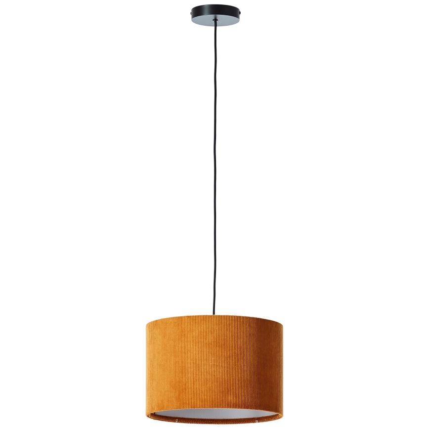 Brilliant - Hanglamp aan een koord TONY 1xE27/20W/230V diameter 35 cm oranje