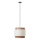 Brilliant - Hanglamp aan een koord WATERLILLY 1xE27/60W/230V diameter 35 cm crème