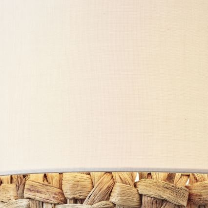 Brilliant - Hanglamp aan een koord WATERLILLY 1xE27/60W/230V diameter 35 cm crème