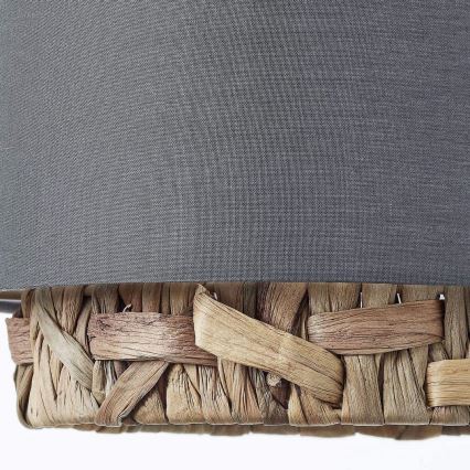 Brilliant - Hanglamp aan een koord WATERLILLY 3xE27/60W/230V grijs
