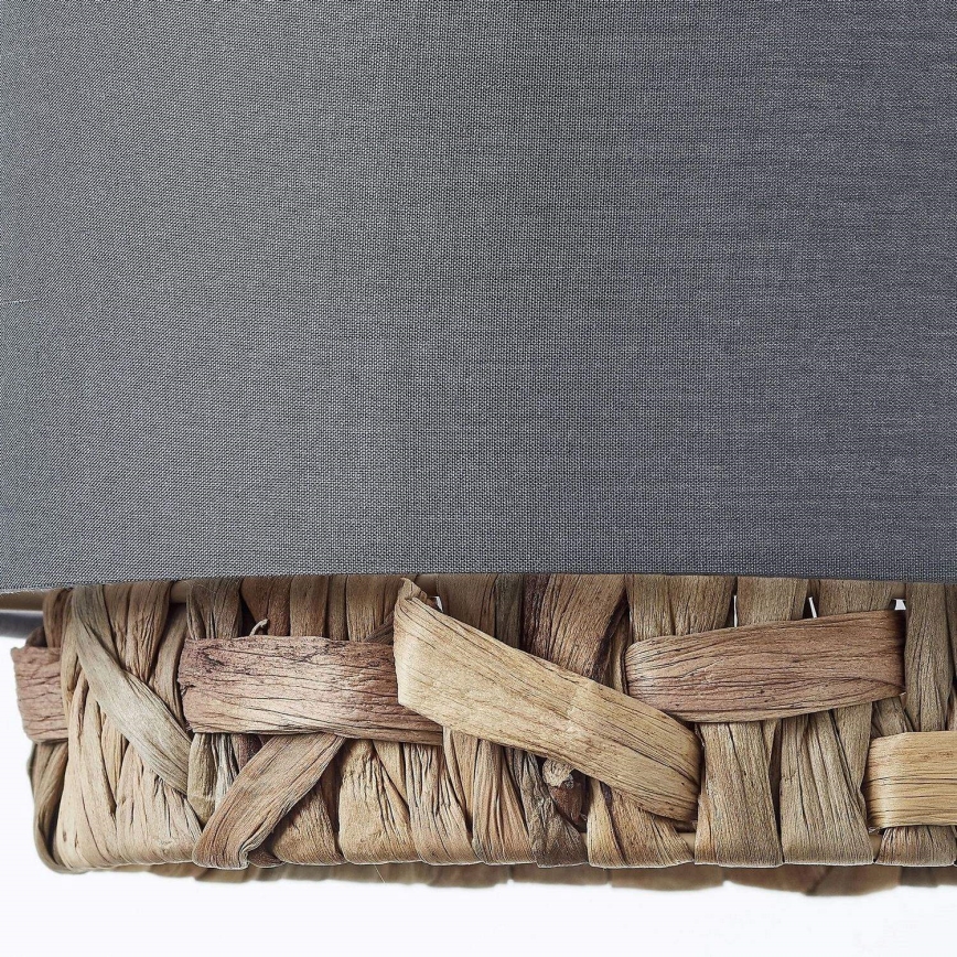 Brilliant - Hanglamp aan een koord WATERLILLY 3xE27/60W/230V grijs