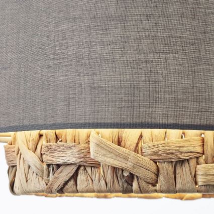 Brilliant - Hanglamp aan een koord WATERLILLY 3xE27/60W/230V grijs