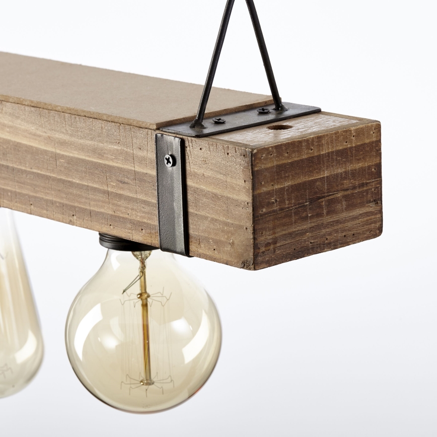 Brilliant - Hanglamp aan een koord WOODHILL 5xE27/30W/230V