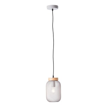 Brilliant - Hanglamp aan kabel GIADA 1xE27/40W/230V Ø 16 cm grijs