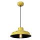 Brilliant - Hanglamp aan koord DESERT 1xE27/60W/230V geel