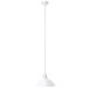 Brilliant - Hanglamp aan koord LOGO 1xE27/60W/230V wit