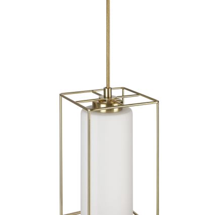 Brilliant - Hanglamp aan snoer DOLLY 1xE27/20W/230V goudkleurig