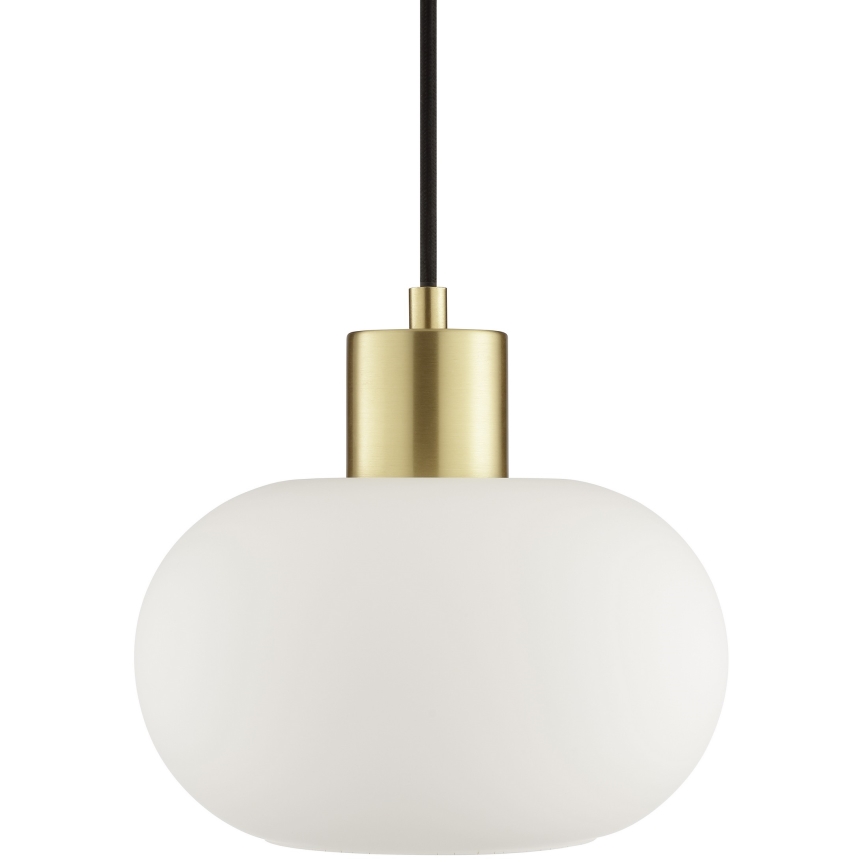 Brilliant - Hanglamp aan snoer FANNY 1xE27/20W/230V Ø 22 cm messing
