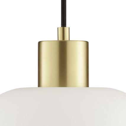 Brilliant - Hanglamp aan snoer FANNY 1xE27/20W/230V Ø 22 cm messing