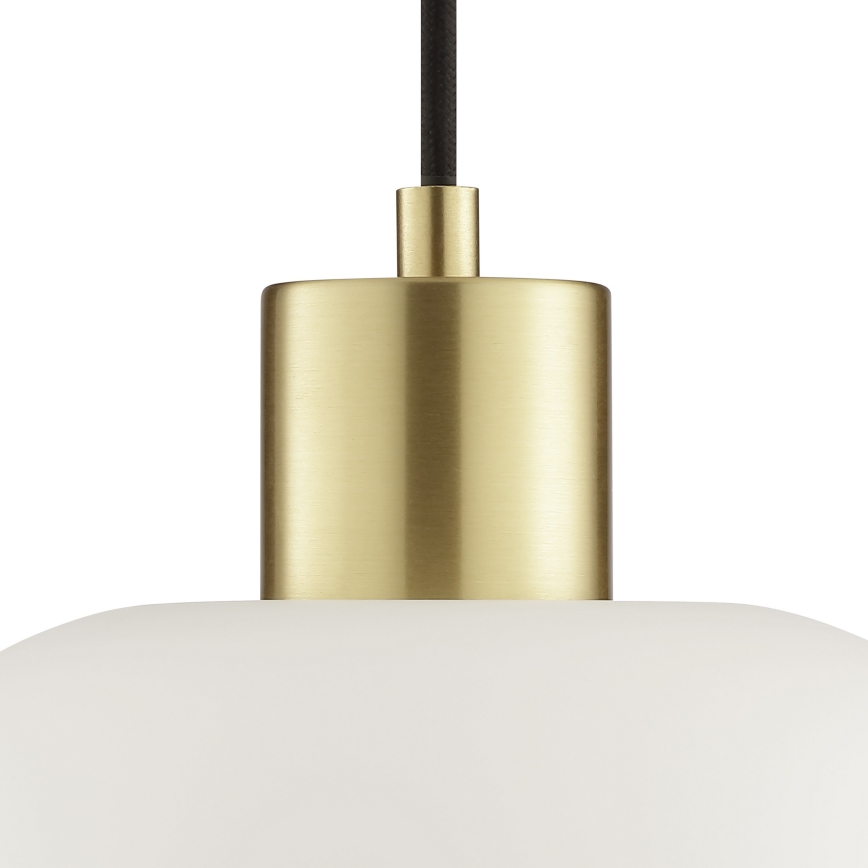 Brilliant - Hanglamp aan snoer FANNY 1xE27/20W/230V Ø 22 cm messing
