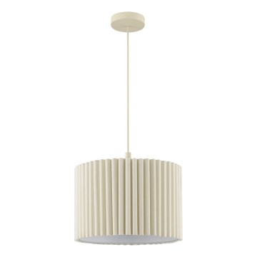 Brilliant - Hanglamp aan snoer VELIN 1xE27/20W/230V Ø 35 cm crème