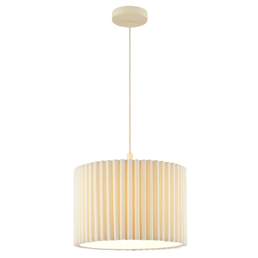 Brilliant - Hanglamp aan snoer VELIN 1xE27/20W/230V Ø 35 cm crème